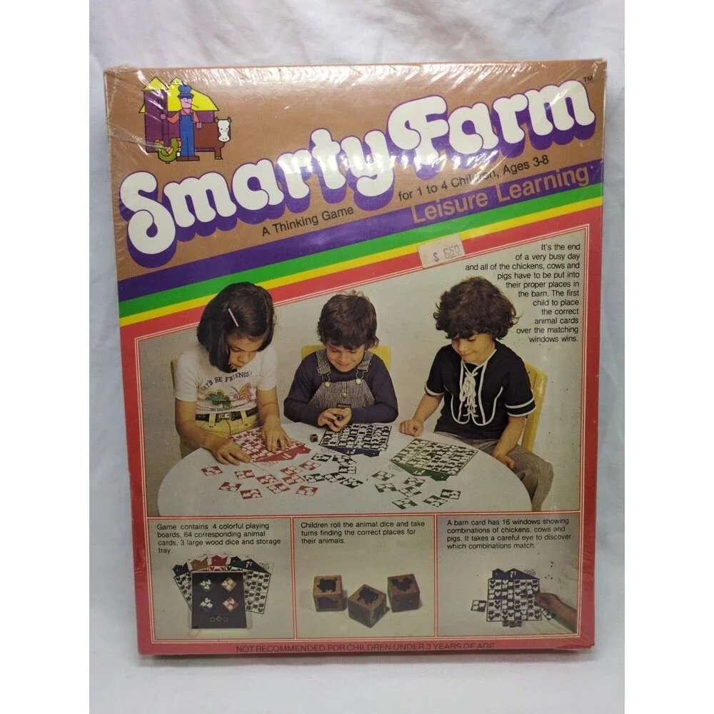 1981 Smarty Farm Leisure Learning Thinking Game